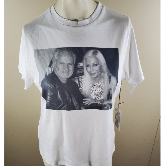 NWT Proof of concept Donatella & Gianni Versace Tee, size XS - Picture 3 of 14
